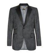 Uomo | Billionaire Leather Detail Check Blazer