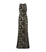 Donna | Alice + Olivia Adel Lace Cut-Out Gown