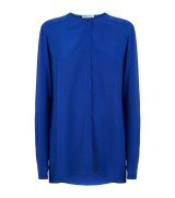 Donna | BOSS Womenswear Collarless Silk Swing Shirt