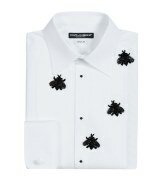 Uomo | Dolce Gabbana Bee Formal Shirt