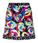 Donna | Boutique Moschino Graphic Rose Mini Skirt