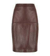Donna | Reiss Cleo Leather Skirt