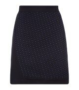 Donna | Roberto Cavalli Beaded Woven A-Line Skirt