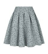 Donna | Maje Joye Spotted Pleated Skirt