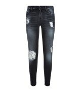 Donna | 7 For All Mankind Distressed Cropped Skinny Jeans