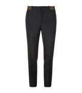 Uomo | Alexander McQueen Contrast Waistband Formal Trousers