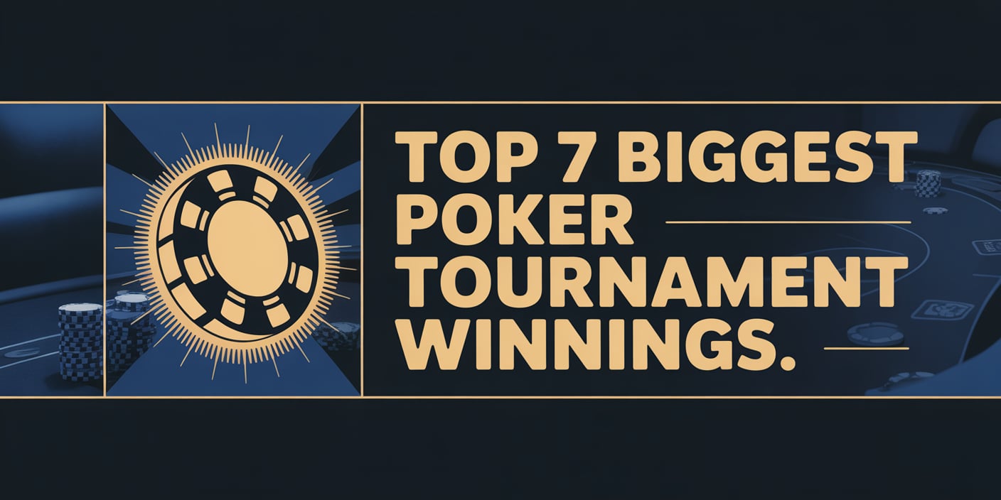 Top 7 Biggest Poker Tournament Winnings